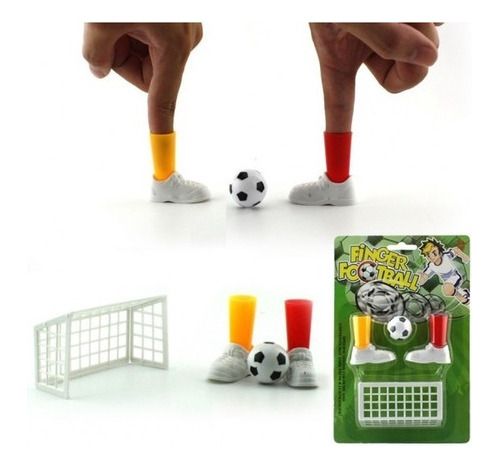 Mini Futbol Juego De Dedos Finger Pelota Arco Niños Jugue 