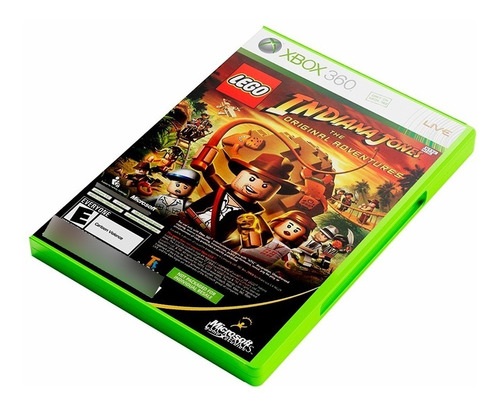 Juegos Originales Xbox 360 Indiana Jones + Kung Fu Panda.