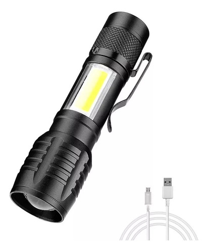 Lampara Uv Cob Recargable Detector Billetes Fal Y Piedras