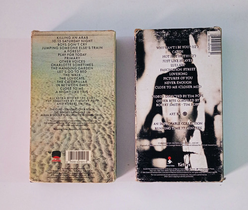 The Cure 2 Vhs Combo Primera Edición (Usado)