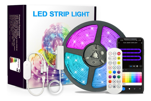 Tira Led Rgb Resistente Al Agua 5050 Smd Led, Luces De Cuerd