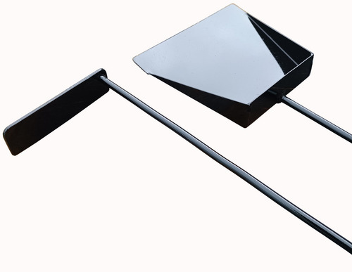 Imagen 2 de 5 de Kit Asador Fogon Brasero - Pala + Atizador 80cm 8mm Brasas®