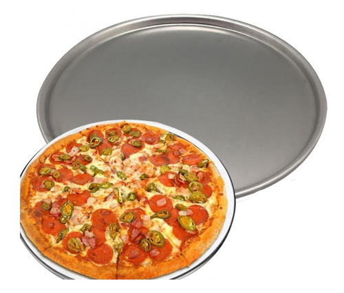 Bandeja De Aluminio Para Pizza