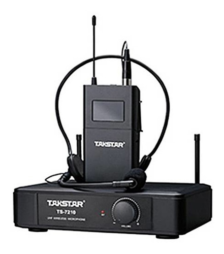 Microfono Inalambrico Diadema Takstar Ts7210 Uhf Profesional