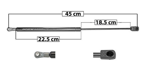 (1) Amortiguador Vidrio Izq O Der Ford Expedition 97/02