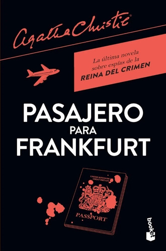 Pasajero Para Frankfurt   Agatha Christie  Booket  Usado