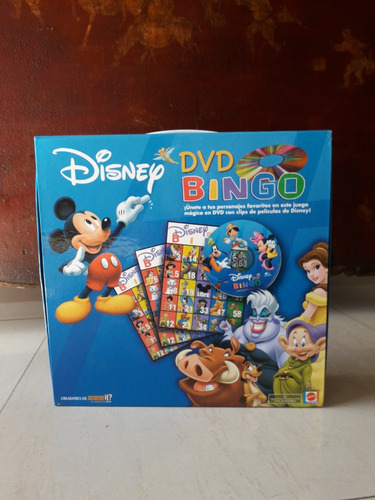 Bingo Dvd De Disney  Marca Mattel