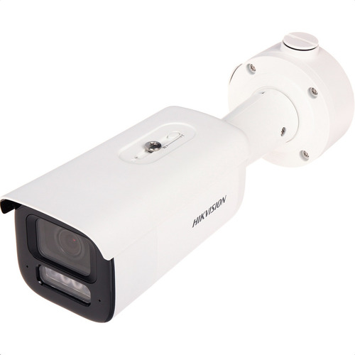 Cámara Bullet Ip 4mp Acusense Varifocal Hikvision 2cd2643g2 Color Blanco