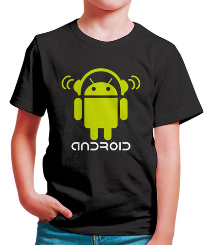 Polo Niño Android Music (d0611 Boleto.store)