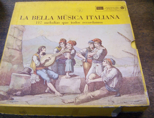 La Bella Musica Italiana * 10 Discos * Con Estuche * Rca *