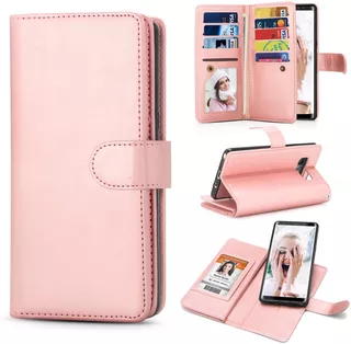 Funda Para Samsung Galaxy S6 Edge Case Con Tapa De Cuero Pu