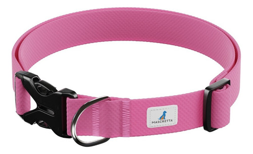 Collar Para Perro O Gato Ajustable De Paseo Mascretta Perros Color Rosa Tamaño Del Collar L