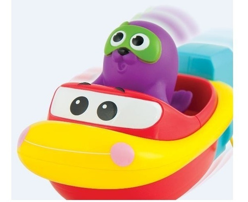 Imagen 2 de 5 de Juego De Agua Para Baño Barquito Con Accesorios Winfun 7116