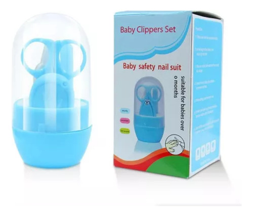 Set De Cuidado Para Bebés Higiene 4 En 1 Kit Bebé Corta Uñas