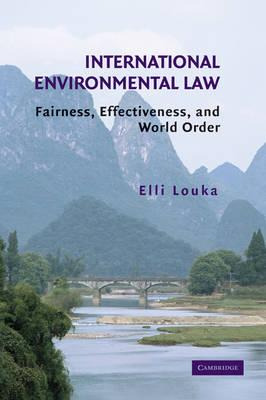 Libro International Environmental Law : Fairness, Effecti...