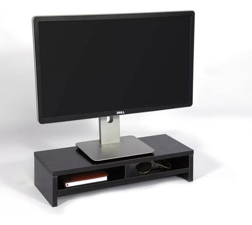 Suporte Para Monitor Em Mdf Com Divisório Gavetas Nicho