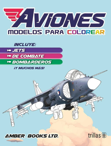 Aviones Modelos Para Colorear Editorial Trillas