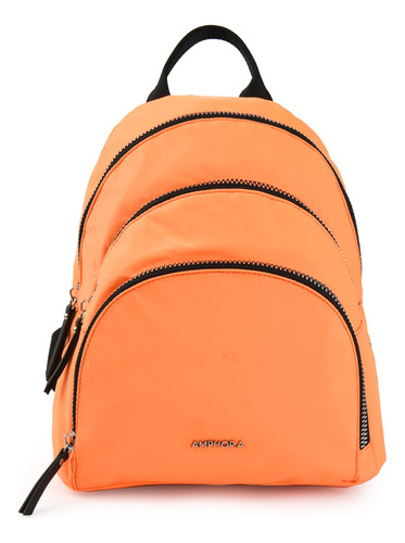 Bery Mochila Mediana Naranjo Color Naranja