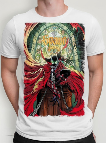 Playera Spawn Comic 300 J. Scott Campbell $230