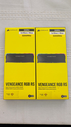 Ram Ddr4 Corsair 3200mhz 16gb Vengeance Rgb Rs Cmg16gx4m1e32