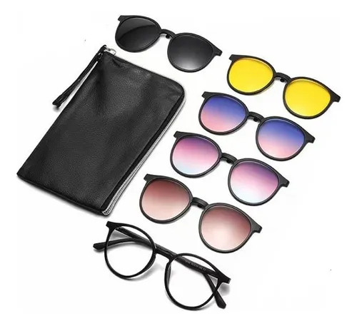 Lentes con 5 micas intercambiables sale