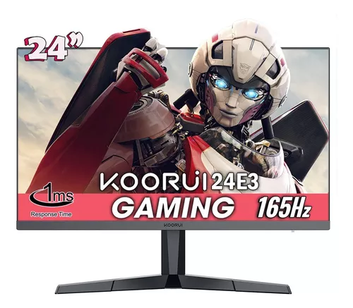 Monitor gamer Koorui 24E3 LCD 24 negro 100V/240V