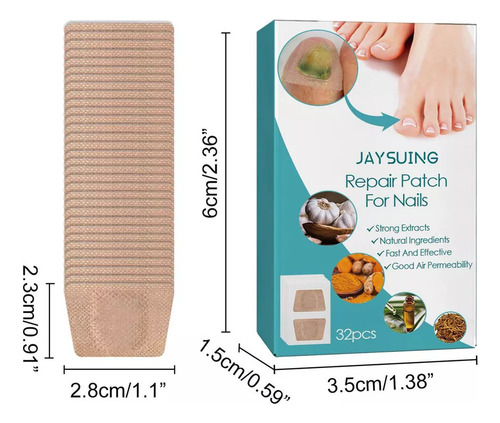 Parche Reparador Uñas Lr 32 Patches