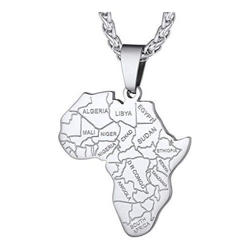 Fronteras Nacionales Ojo De Horus Collar Mapa Africano ...