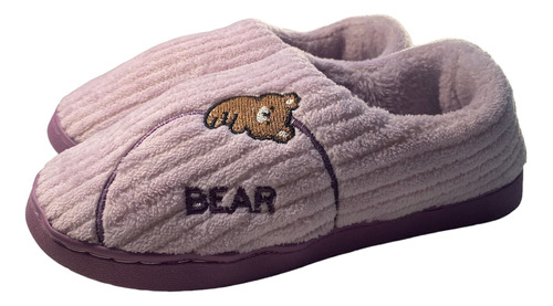 Pantufla De Invierno Corte Alto Osito Bear