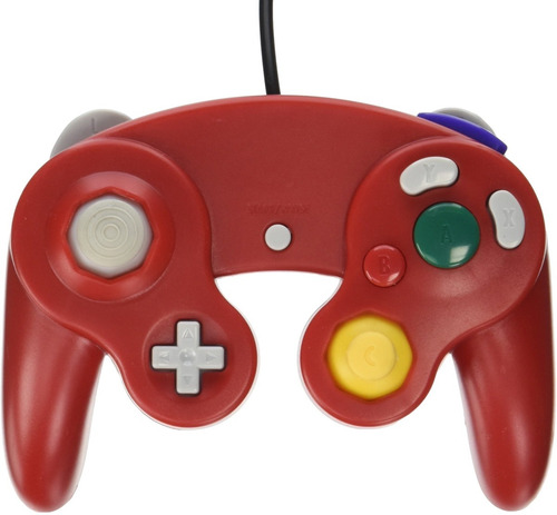 Control Para Gamecube Y Wii Color Rojo Nuevo Teknogame