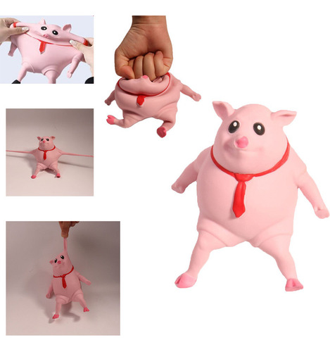 Squishy Pig Smash Ball Bola Antiestrés Para Niños.