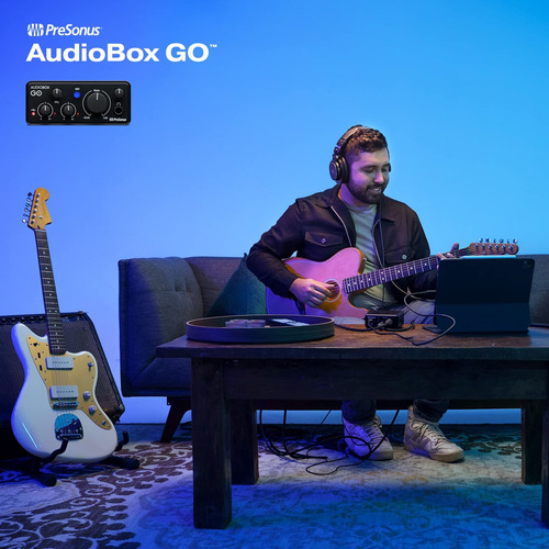 Interface De Áudio Presonus Audiobox Go Usb-c Com Studio One