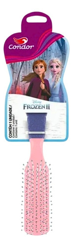 Escova De Cabelo Frozen Ii Retangular Compacta - Condor