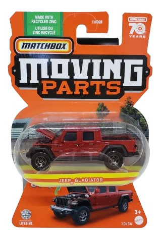 Matchbox 2023 Moving Parts - Jeep Gladiator