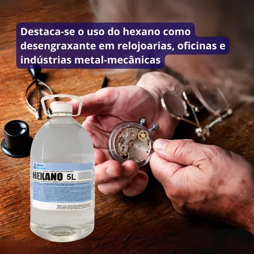 Hexano Puro 5 Litros