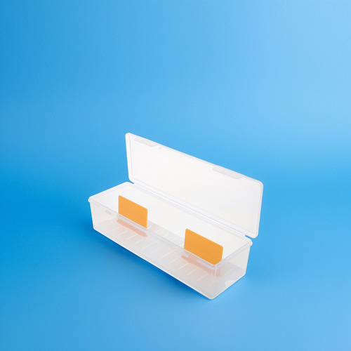 Caja Organizadora Transparente Con Separadores, Almacenamien