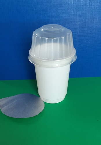 Yogurt Envases Plásticos Tinas Vasos Y Copa Cereal Liner 
