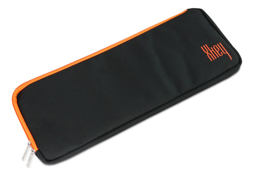 Funda Transporte Neopreno Color Negro Detall Naranja Moderno