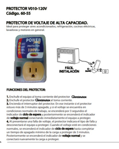 Protector V010-120v