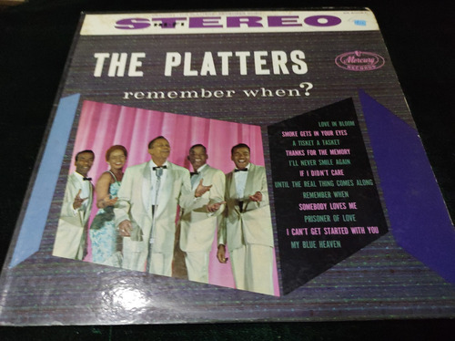 The Platters Remember When? Vinilo,lp,acetato,vinyl Imp