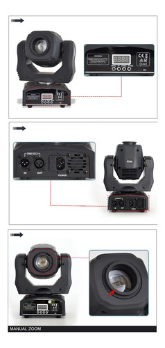 Cabezal Móvil ( Led 60w - 8 Colores )