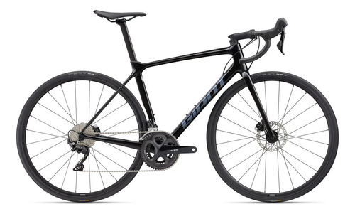 Bicicleta Ruta Giant Tcr Advanced 2 Disc-kom Negro/plata