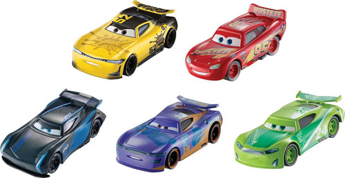 Paquetes De 5 Vehículos De Disney Y Pixar Cars 3 (el Persona