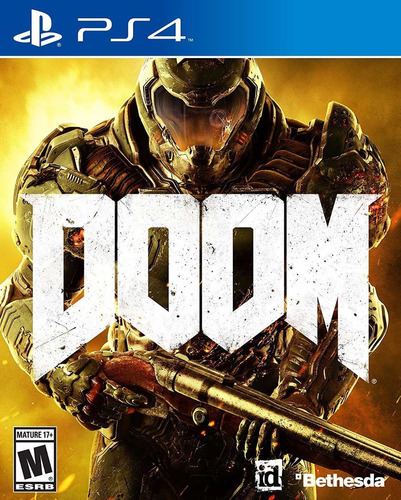 Juego Doom 2016 Ps4 Físico Sellado Nuevo