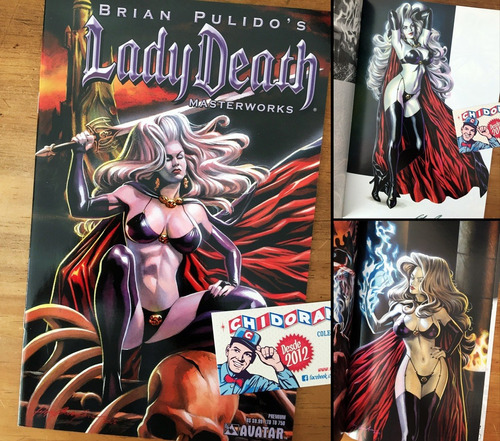 Comic - Lady Death Masterworks Premium Variant Art Of