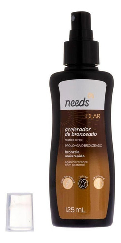 Acelerador De Bronzeado Needs Solar 125ml