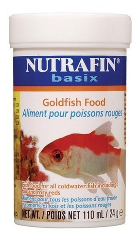 Nutrafin Basix Goldfish 24gr Alimento Hojuelas Para Peces