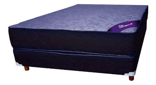 Sommier Colchon 2 Dos Plazas Espuma 190 X 130 Somier