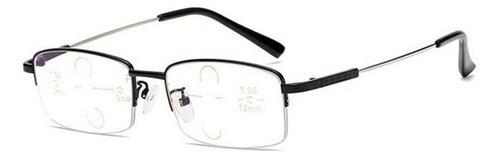 Lentes Progresivas Flexibles Metal Anti Luz Azul Uv