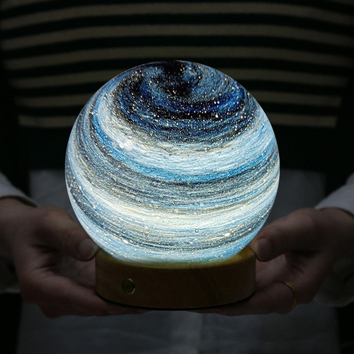 Bola De Cristal De Planetas Regulables Tridimensionales Con
